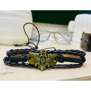 Leather Bracelet for Men (Multi-Layer)