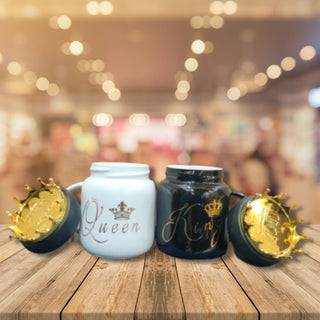 Couple Mug Set - For the King & Queen