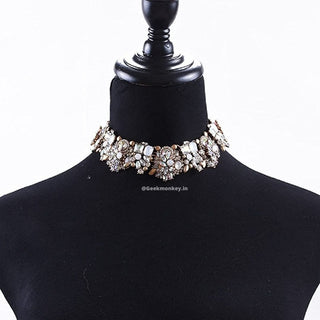 Chunky Choker Bib Necklace