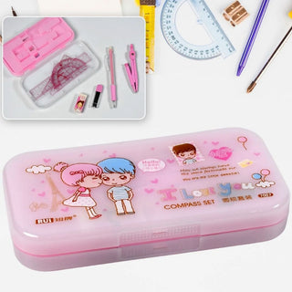 Multipurpose Geometry Box with All Supplies