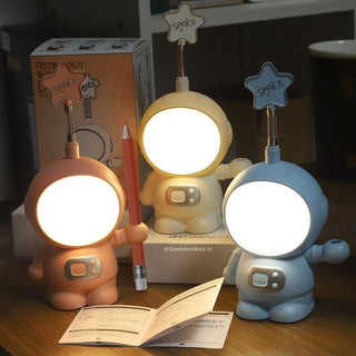 Astronaut LED Lamp with Sharpener