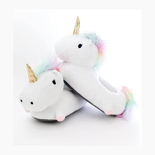 Unicorn Plush Shoes