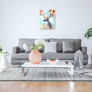 DIY - Paint by Number - Colorful Deer - Geekmonkey