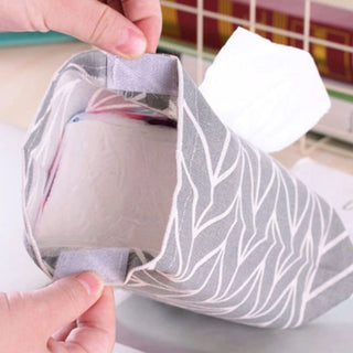 Puffed Pillow - Tissue Box Cover