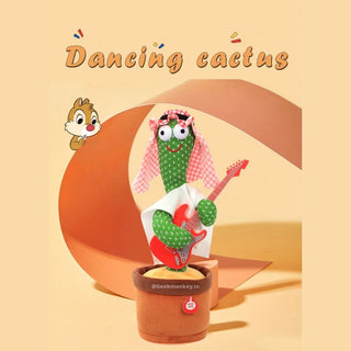 Character Dancing Cactus Toy - Music, Lights and Recording Toy for Toddlers
