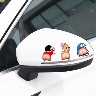Funny Butt Sticker - Anti Collision