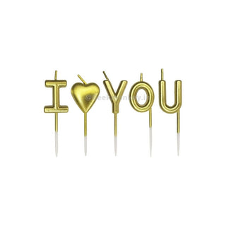 I Love You Candle (Set of 5)
