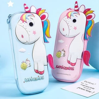 3D Unicorn Pencil Box