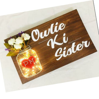 Our Little Garden - String Art Name Plate - Geekmonkey