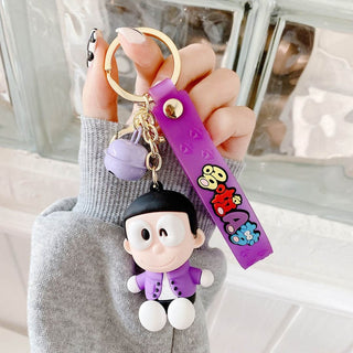 Nobita & Shizuka Keychain - Heavy 3D keychain