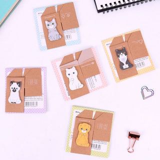 Cute Mini Cats Memo Pad - Sticky Notes ( Set of 2)