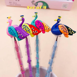 Pretty Peacock - Lead Changing Pencil - Geekmonkey