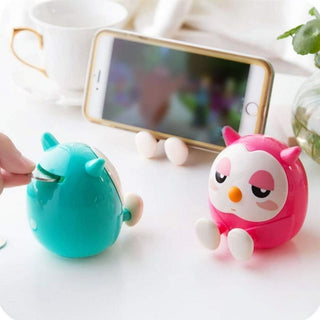 Owl Phone Holder & Coin Bank