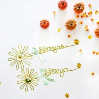 Handmade Personalised Wire Name Bookmark