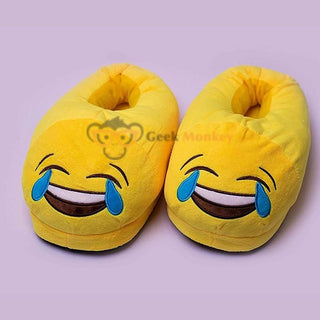 Emoticon Plush Shoes