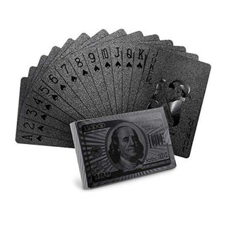 black playing cards