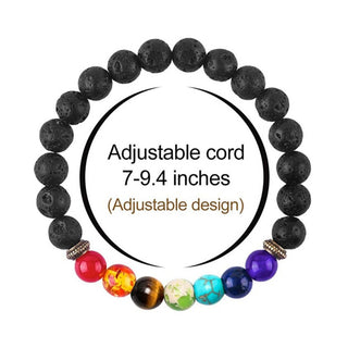 Seven Chakra Healing Bracelet
