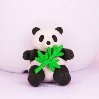 Panda Family Eraser Set