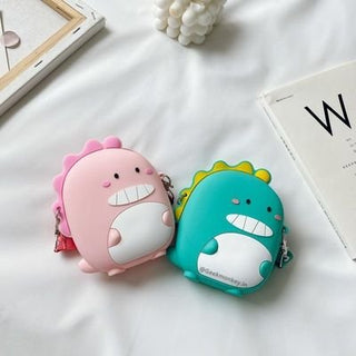 Dinosaur Crossbody Coin Case