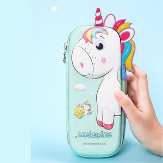 3D Unicorn Pencil Box