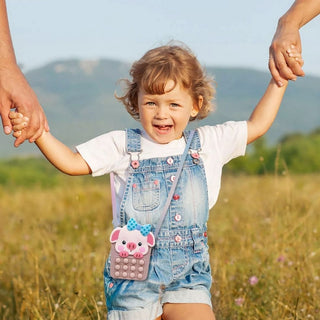 Pretty Pig Poppit Bag - Tiny Sling Bag