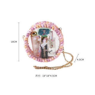 Transparent Acrylic Sling Bag