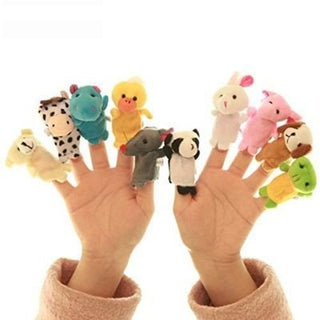 Animal Finger Puppets (set of 10)