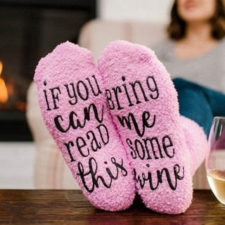 Bring Me Wine Socks