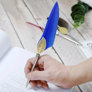 Retro Feather Ball Pen