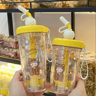 Fruity Fun Sipper with Straw - 380 ml