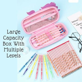 3D Unicorn Pencil Box