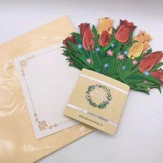 3D Tulip Greeting Card