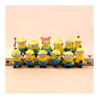 Minion Cake Toppers - Set of 12 Figurines