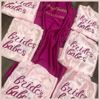 Customized Satin Robe sets