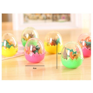 My Jurrasic Park - Tiny Dino Erasers in Egg Shell