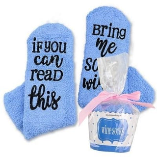 Bring Me Wine Socks