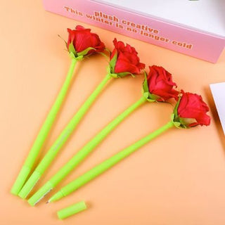 Rose Flower Pens (Set of 2)