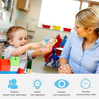 Animal Finger Puppets (set of 10)