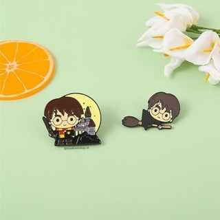 Pretty Boy Harry - Metal Brooch