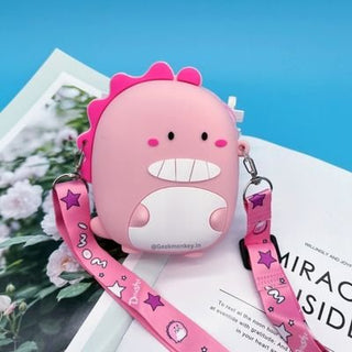 Dinosaur Crossbody Coin Case - Geekmonkey