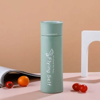 Classic Water Bottle with Glass Flask - 400 ml