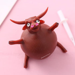 Animal Shaped Stress Buster - Inflatable Bull