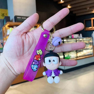 Nobita & Shizuka Keychain - Heavy 3D keychain