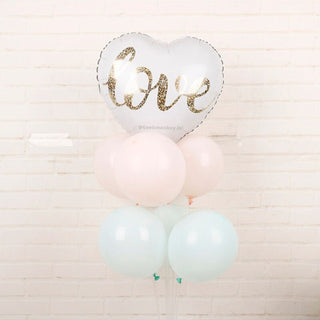 Mr Love Mrs Wedding Foil Balloons (Set of 3)