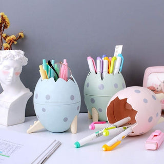 Dino Egg Pen Stand / Make Up Organizer