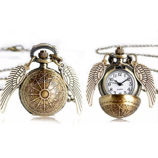 Flying Ball - Vintage Pocket Watch Neckchain