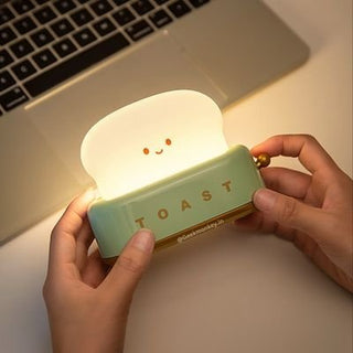 Cute Toast Night Light
