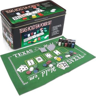 Hold 'EM Up Poker Playing Set - Casino Games