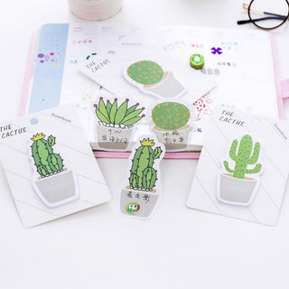 cactus sticky notes
