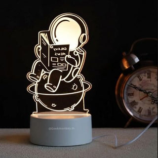 Acrylic Astronaut Lamp